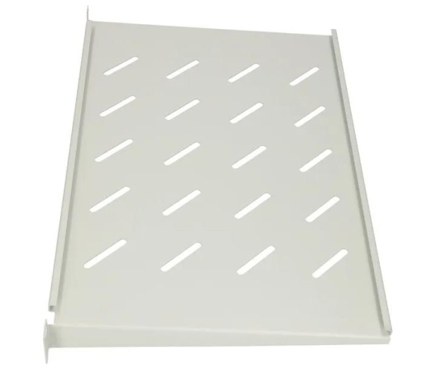ExtraLink Półka do szaf wiszących 19" 300MM 1U (szara) - 492979 - zdjęcie 4